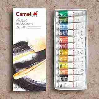Camel Artist Oil Colours - 12 Shades