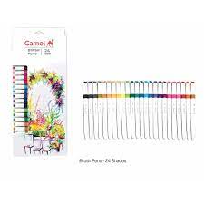 Camel Brush Pens 24 Shades
