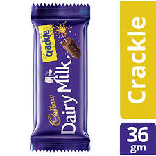 Dairy Milk Crackle Chocolate - 36 gm