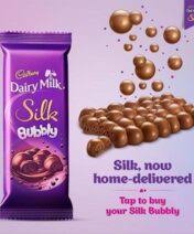 Dairy Milk Silk Bubbly Chocolate-46 gm