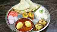 Egg Thali (Anda Thali)