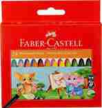 Faber Castell Jumbo Wax Crayons 26 pcs