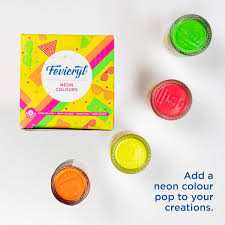 Fevicryl Acrylic Colors (4 Pcs)