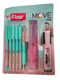 Flair MOVE Pen Kit - Highlighter - Eraser (6 