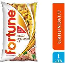 Fortune Groundnut Oil - 1 Ltr