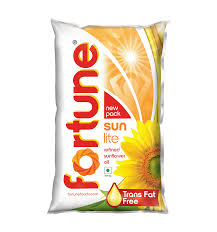 Fortune Refined Sunflower Oil - 1 Ltr