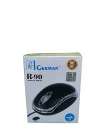 German R-90 Optical Mouse Black