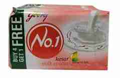 Godrej No.1 Kesar Milk Cream Soap-4+1 (100gm)