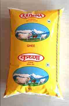 Shree Krishna Pure Cow Ghee Pouch - 1 L