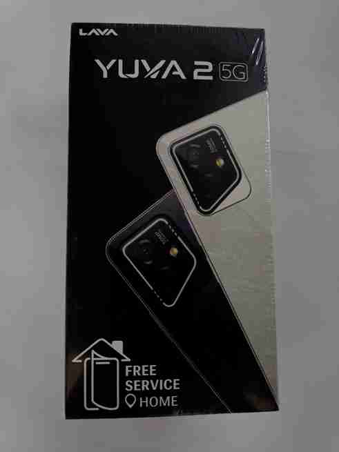 Lava Yuva 2 5G Mobile White Marble Han