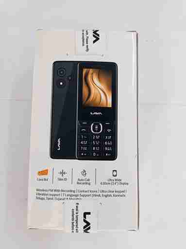 Lava Keypad Phone A5 2025 Black