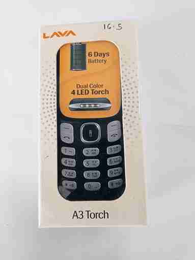 Lava A3 Torch Black Phone