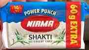 Nirma Shakti Detergent Cake-125 + 60 g