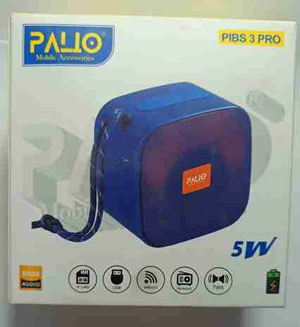 Palio Bluetooth Speaker PIBS 3 Pro Blu