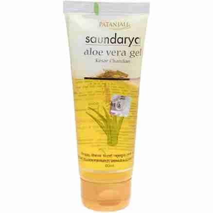 Patanjali Aloe Vera Gel Kesar Chandan - 60 ml
