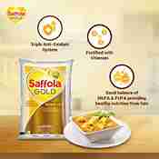 Saffola Gold Refined Cooking Oil - 1 L