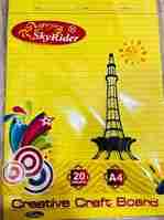 Sky Rider Creative Craft Board A4-20 Pages