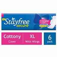 Stayfree Secure Sanitary Pads - XL 6 Units
