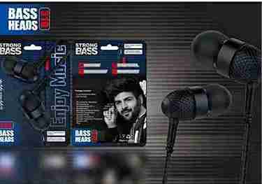 Strong Bass 310 Black Earphone